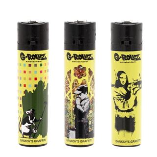 34277 - Mechero G-Rollz Banksy Modelo #3 - 30 ud.
