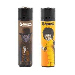 34295 - Mechero G-Rollz Mascotas 30 ud.