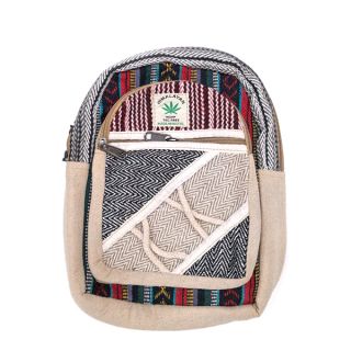 20516C - Mini Mochila Artesanal de Canamo Himalayan mod. 3