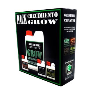 Pack Crecimiento.  Genehtik Nutrients