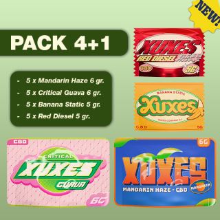 XUXES4 - .Pack Xuxes 4 + 1 Gratis