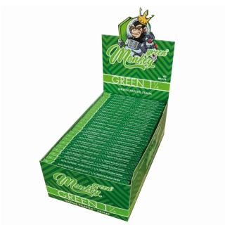 Papel Monkey King 1.1/4 Color Green 50 ud.