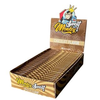30616 - Papel Monkey King 1.1/4 Flavor Chocolate 25 ud.