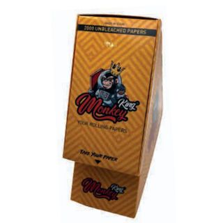 Papel Monkey King 1/4 Unbleached Dispenser Wood 2.000 hojas