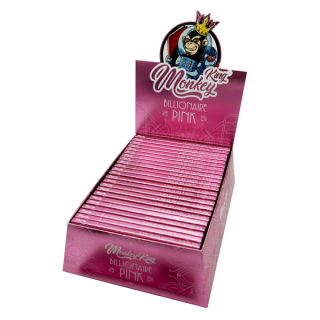 Papel Monkey King Billionaire KS & Tips Pink  24 ud.