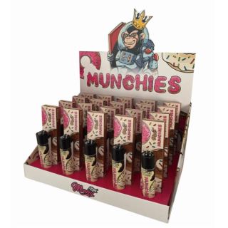 Papel Monkey King Pack King Size Slim & Clipper Munchies Unbleached 20 ud.