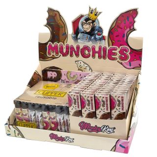 30640 - Papel Monkey King Pack King Size Slim & Clipper Munchies Unbleached 20 ud.