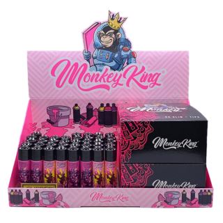 Papel Monkey King Pack King Size Slim Tips & Clipper Pink 48 ud.