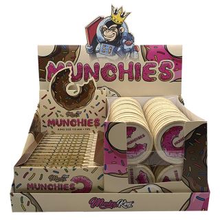 Papel Monkey King Pack King Size Slim Tips & Grinder Munchies 24 ud.