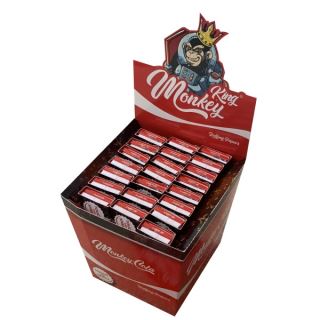 Papel Monkey King Size Slim & Tips Smell  Coca Cola 24 ud.