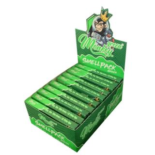 Papel Monkey King Size Slim & Tips Smell Green 24 ud.