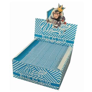 Papel Monkey King Size Slim Color Blue 50 ud.