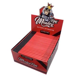 Papel Monkey King Size Slim Expert Stoners Red 50 ud.