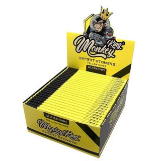 20186 - Papel Monkey King Size Slim Expert Stoners Yellow 50 ud.