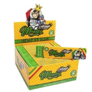 Papel Monkey King Size Slim Hemp 50 ud.