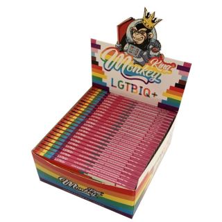 30650 - Papel Monkey King Size Slim LGTBI 50 ud.