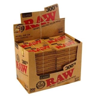 30528 - Papel Raw    Classic  1.1/4 Block 300 - 40 librillos
