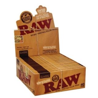 30538 - Papel Raw    Classic  King Size Supreme  24 Librillos
