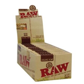 30604 - Papel Raw   Organic  1.1/2  - 25 librillos