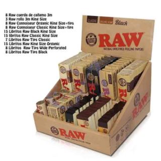 Papel Raw  Caja Multiproducto