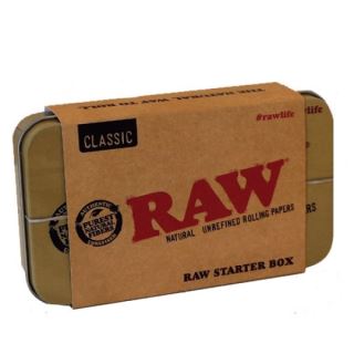 30599 - Papel Raw  Cajita Metalica Starter Box Pack