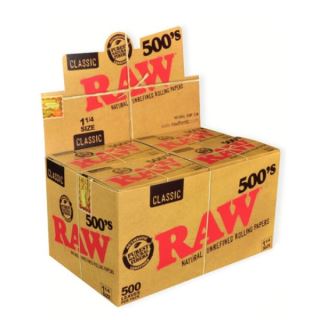 30530 - Papel Raw  Classic  1.1/4 Block 500 - 20 librillos