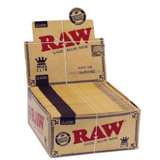 30534 - Papel Raw  Classic  King Size  Slim 50 librillos