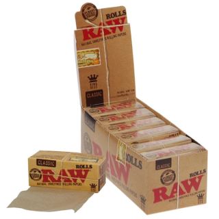 Papel Raw  Classic Rolls 12 ud.