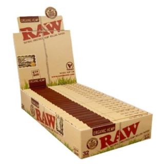 Papel Raw  Organic  1.1/4 - 24 Librillos
