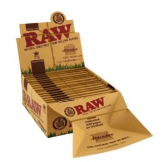 30597 - Papel Raw  Organic  King Size Slim Artesano & Tips 15 librillos