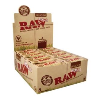 Papel Raw  Organic  Rolls 24 ud.