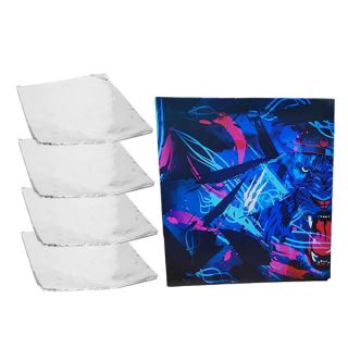 Papel de Aluminio Precortado King Koko 50 ud.