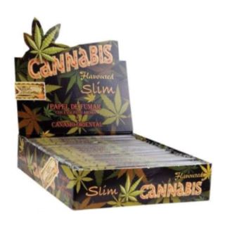 Papel de fumar Aromatizado Cannabis King Size 24 librillos