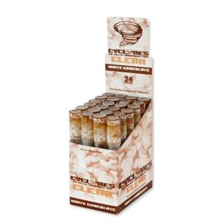Papel de fumar Cyclone Klear King Size White Chocolate 24 ud.