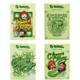 30558 - Papel de fumar G-Rollz 1.1/4 Tips & Tray Cheech & Chong 16 librillos