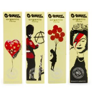 30577 - Papel de fumar G-Rollz K.S. & Tips Banksy 24 librillos #2