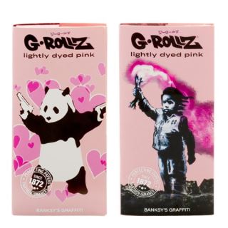 Papel de fumar G-Rollz K.S. Tips & Tray Banksy 16 librillos #4