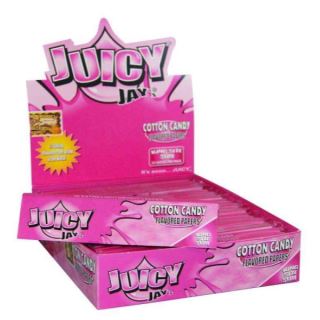 18418 - Papel de fumar Juicy Jay´s King Size Algodon de Azucar 24 ud.