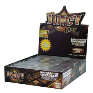 Papel de fumar Juicy Jay´s King Size Doble Chocolate 24 ud.