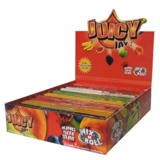 Papel de fumar Juicy Jay´s King Size Mix Sabores 24 ud.