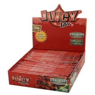 Papel de fumar Juicy Jay´s King Size Strawberry 24 ud.