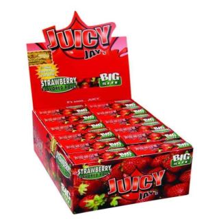 18527 - Papel de fumar Juicy Jay´s Rolls Strawberry 24 ud.