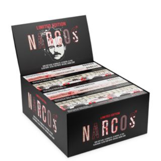30543C - Papel de fumar K.S. & Tips Slim Mixed Edition Narcos 24 librillos