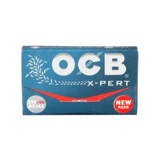 30517 - Papel de fumar OCB  70 mm. X-Pert Blue Bloc 300 - 40 librillos
