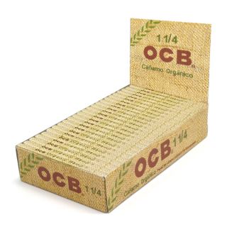 30503 - Papel de fumar OCB 1.1/4 Organico 25 Librillos