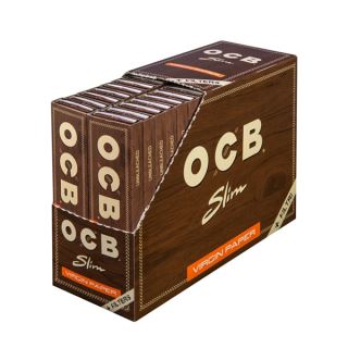 30513A - Papel de fumar OCB King Size Slim & Tips Virgin 32 librillos