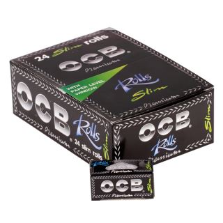 30515 - Papel de fumar OCB Rolls Premium Slim 24 librillos