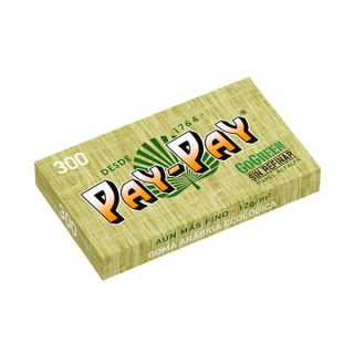 30520 - Papel de fumar Pay Pay Gogreen 1.1/4 Bloc 300 - 40 librillos