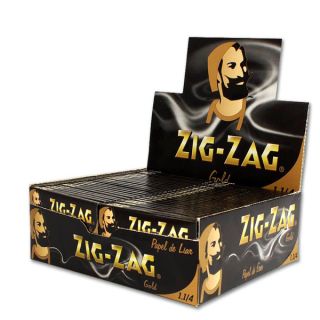 30555A - Papel de fumar Zig Zag  1.1/4 & Gold 50 Librillos