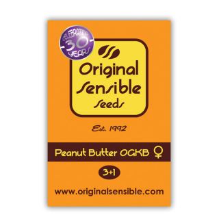 17650 - Peanut Butter OGKB  3 u. fem. Original Sensible